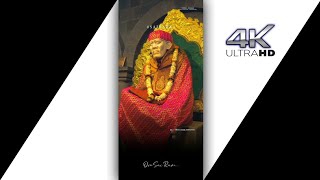 Sai Baba 4K Fullscreen Whatsapp Status | New Sai Baba Status|Om Sai Ram | Sainath Status| गुरुवार।