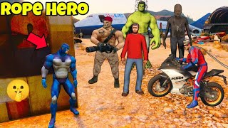 ropeshiro par huaa hamla granny superhero halk ka hmla