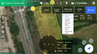 EA-J100 Plot Edit Instructions & Precautions #drone #agri #fyp