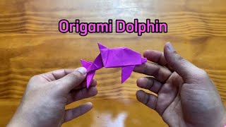 Origami Dolphin (golfinho) // Nível avançado