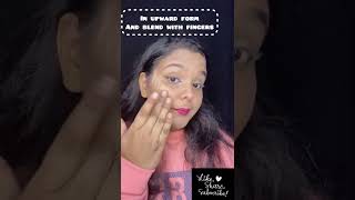 Let’s apply highlighter correctly..!✌️🤩#shorts #youtubeshorts #makeupshorts #trending