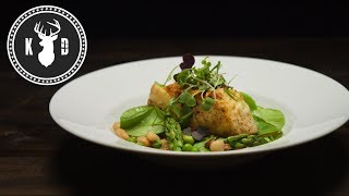 Pan Fried Halibut, Cannelini Beans | Kitchen Daddy