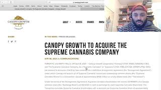 Canopy Gets FIRE aka The Supreme Cannabis Company. No.1 in Canada COMING SOON to US? CGC Fanopy Ep31