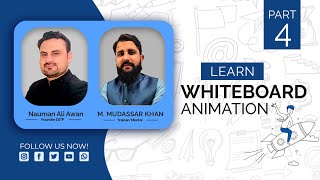 Learn White Board Video Animation In Urdu Part 4-ESTP