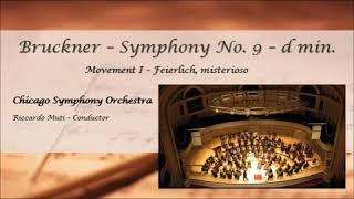 Bruckner   Symphony No  9 Riccardo Muti Chicago symphony orchestra