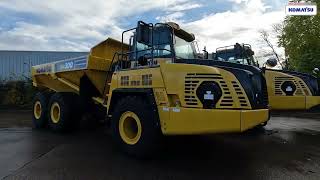 Komatsu Articulated Dump Trucks - HM300-5 and HM400-5