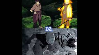 Gojo and Sukuna vs Naruto and Sasuke #edit #anime #recommended #jjk #gojo #sukuna