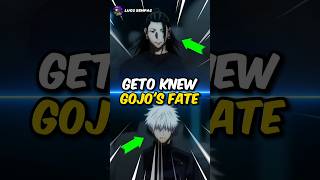 Geto Knew Gojo's Fate foreshadowing | #jujutsukaisen #jjk #gojo #sukuna #yuta #yuji #geto #anime