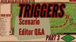 Triggers Tutorial | AoE2 Scenario Editor Q&A Part 3 [3/4]