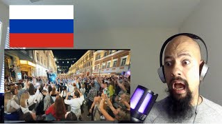 First Time Reacting to Mass Singing in The Street of NIZHNY NOVGOROD Russia | Russia travel Guide