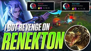 I Got REVENGE on Renekton | Dzukill