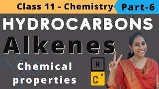 Chemical properties of alkenes | Hydrocarbons class 11 chemistry | NEET |JEE | CBSE