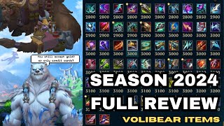 Season 2024 - Full Items Review For Volibear