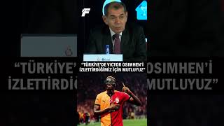 💥 Dursun Özbek'ten Victor Osimhen açıklaması #shorts #galatasaray #futbol #osimhen