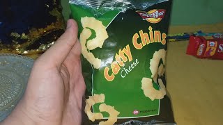 Super Crisp Catty Chins Cheese review&taste testing