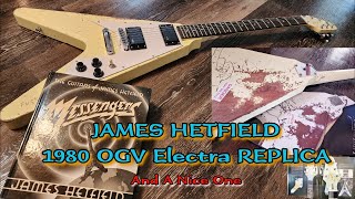 Incredible James Hetfield Electra OGV Replica Guitar Review!