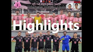 9/27/2024 Friday 8pm - Triangle Futsal Club (TFC) - 7v7 game (Highlights)