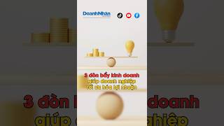 3 đòn bẩy kinh doanh giúp doanh nghiệp tối ưu hóa lợi nhuận #shorts