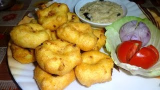 Vada Recipe | South Indian Recipes | Breakfast Recipes | Medu Vada