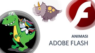 Membuat Animasi Dino dengan Adobe Flash Part1