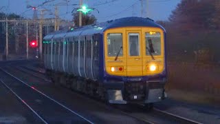 Trains at Chelford - 28/11/22