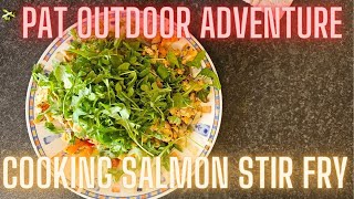 Pat Outdoor Adventure - POA - Cooking - Salmon Stir Fry