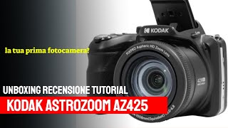 kodak pixpro az425 unboxing e recensione 42x optical zoom