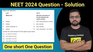 NEET 2024 Questions | Chemistry catalyst