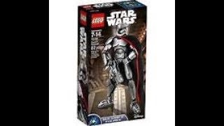 LEGO - Star Wars Captain Phasma  Buildable Figure Toy Review