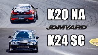 Comparing two PURPOSE BUILT DC2R racecars