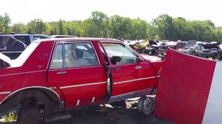 1985 Chevy Caprice sedan at LKQ junkyard in Savannah, GA