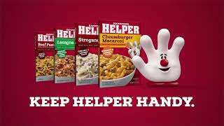 Keep Helper Handy | Hamburger Helper