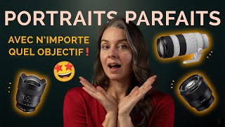 Photographie de PORTRAIT : Astuces de réglages d'appareil photo pour tous les objectifs !