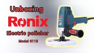 ASMR Unboxing Ronix electric polisher model 6115