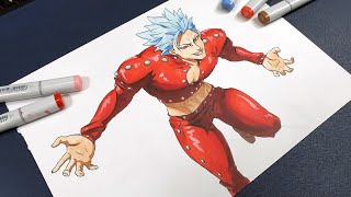 Drawing Ban - The Seven Deadly Sins | 七つの大罪 バン | 일곱개의 대죄 반