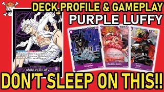 [OP08] OMEGA RAMP OP05 PLUFFY Deck Profile & Gameplay | One Piece TCG