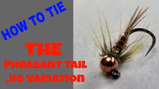 How To Tie A Soft Hackle Pheasant Tail Jig (Variation)