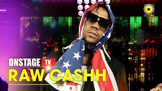 Raw Cashh: The Dancehaller Who Uses The US Flag As Part Of His Image