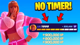 New *NO TIMER* Fortnite XP GLITCH to Level Up Fast in Chapter 2 Remix! (900k XP)