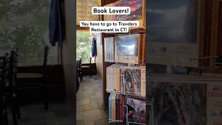 Check out Travelers Restaurant in CT! It’s also a used bookstore! #bookstore #restaurant #ctplaces