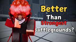 This Game might be BETTER than The Strongest Battlegrounds... | Fiction Battleground