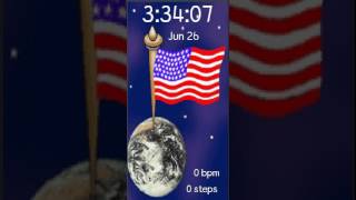 Animated Happy July 4th Watch Face