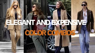 Best Color Combos to look Elegant and Expensive