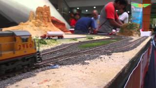 Trains Miniature, Indonesian 87 Scale Community. Araya Mall 2015