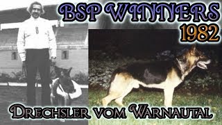 Bundessiegerprüfung BSP winner 1982 Dr.Helmut Raiser with Drechsler von Warnautal