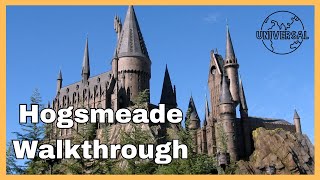 [4K] FULL Hogsmeade Walkthrough at Universal Studios Hollywood | The Wizarding World of Harry Potter