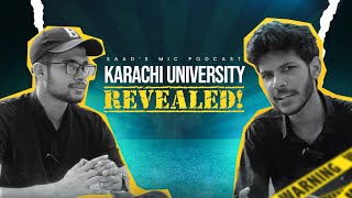 Guide to Admission at Karachi University | Role of AI in CS Department | Saad's Mic Podcast 006