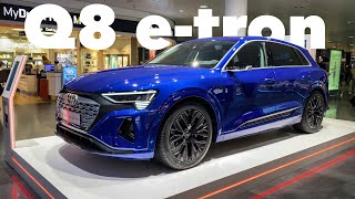 2024 Ultra Blue Audi Q8 e-tron 55 Vorsprung | 23 BAMBOOSA CLOSE