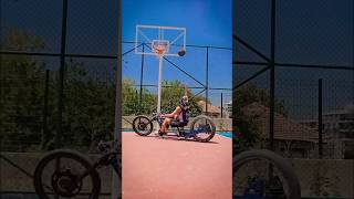 Trick Shots on a Custom E-Bike! This Guy's Skills Are Wild #shorts #bikelife