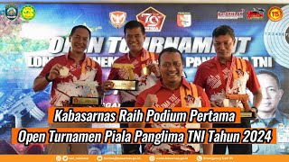 Kabasarnas Raih Podium Pertama Open Turnamen Piala Panglima Tahun 2024